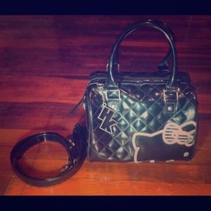 Hello Kitty Black Handbag